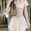 Tennis girl two-piece t-shirt bustier