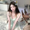 Sea Salt Genie Two-Piece Waist-Slimming Camisole Skirt
