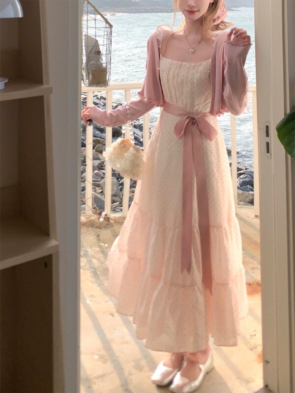Sweetheart Gravity Dot Waist Cinching Dress