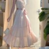 Sweetheart Gravity Dot Waist Cinching Dress
