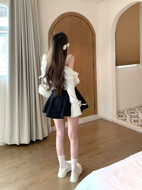 Proportion Skirt Denim Half Bodycon Puffy Skirt