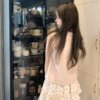 Sweetie Girlfriend Floral Shirt Sleeveless Top