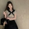 Sailor's Dream Striped Short Sleeve Top