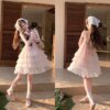 Komoza Seaside Resort Style Halter Dress