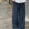 Straight Leg Wide Leg Jeans in Natural Hemp Original Colour