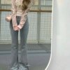 Sweet Micro Flare High Waisted Jeans