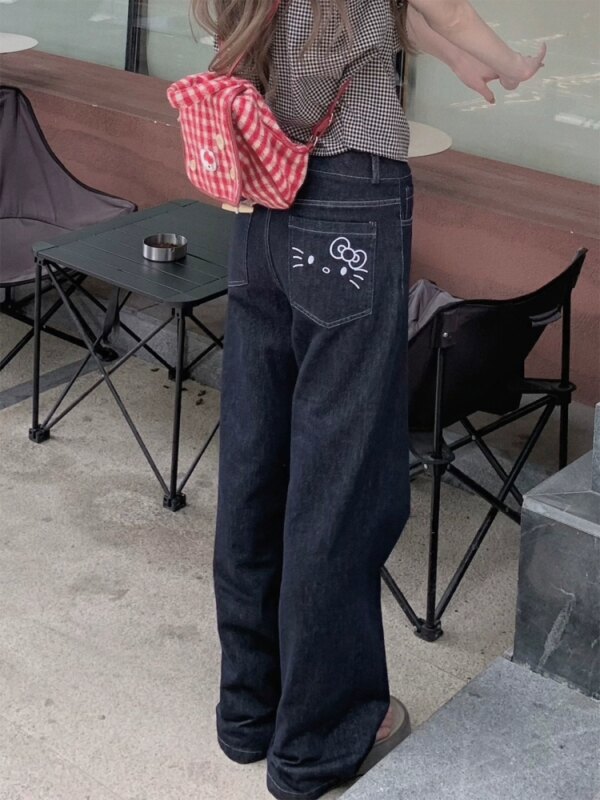 Original Jeans Straight Loose Wide Leg Pants