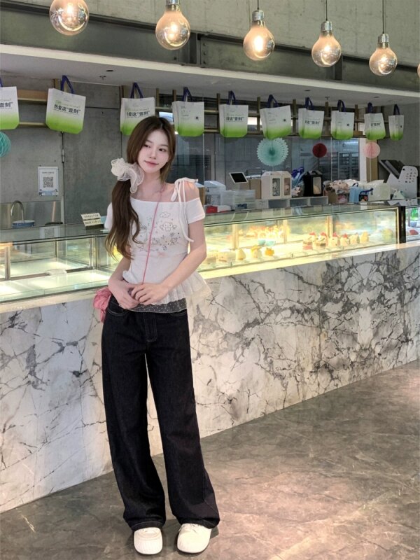 Original Jeans Straight Loose Wide Leg Pants