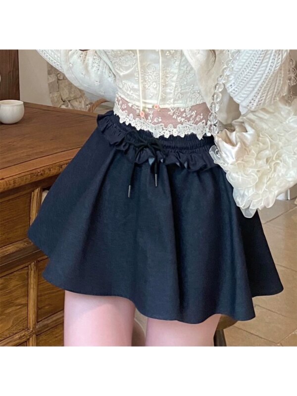 Proportion Skirt Denim Half Bodycon Puffy Skirt