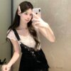 Sweet Girl Attributes Backless Pants Denim Shorts