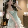 Sea Salt Genie Two-Piece Waist-Slimming Camisole Skirt