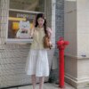 Lei Lei Skirt High Waisted Crotch Covering Loose Half Body Skirt