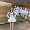 Little Clouds Pod Skirt Halter Skirt